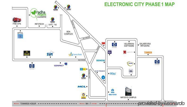 Radha Regent Electronic City Бангалор Экстерьер фото